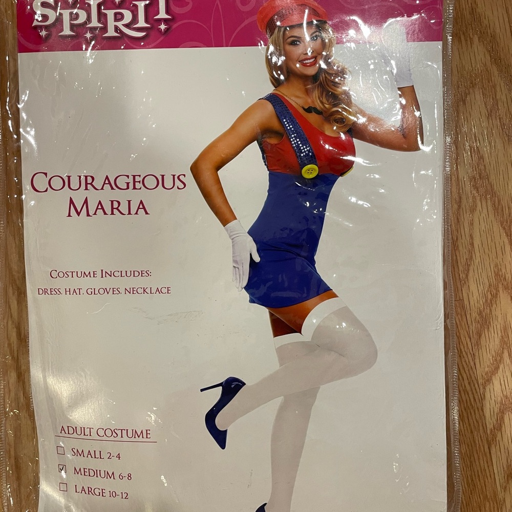 🎃 Mario Costume Courageous Maria 🎃